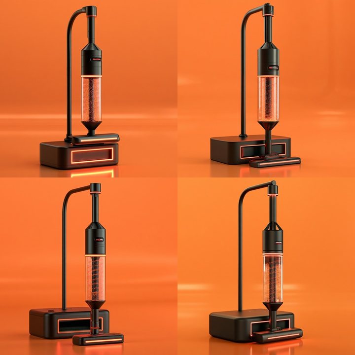 Mast, vacuum cleaner concept: renders
